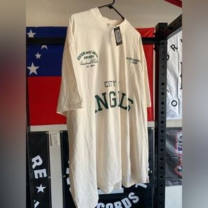 Drop Shoulder Oversized Graphic Tee